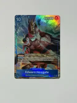 Edward Newgate Alt Art OP13-042 Carrying On His Will One Piece TCG English NM - Image 1