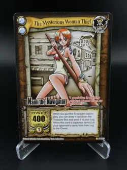 One Piece Quest Begins 2005 Nami The Mysterious Woman Thief CH003 Non-Holo MP - Image 1