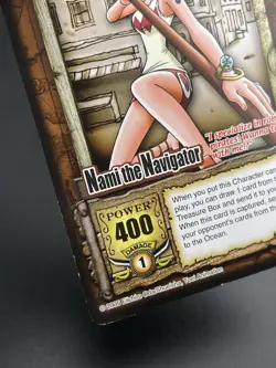 One Piece Quest Begins 2005 Nami The Mysterious Woman Thief CH003 Non-Holo MP - Image 4