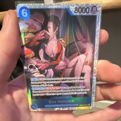 Boa Hancock EB03-026 Character Foil 8000 Power One Piece CCG Trading Card - Image 1