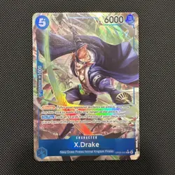 X-Drake OP05-055 Alt Art Rare | One Piece TCG | Awakening the New Era | NM Eng - Image 1