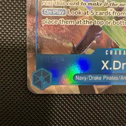 X-Drake OP05-055 Alt Art Rare | One Piece TCG | Awakening the New Era | NM Eng - Image 3