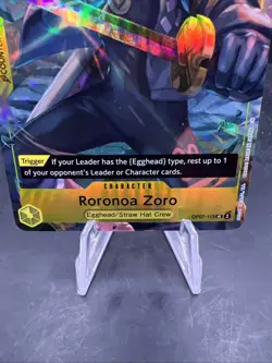 Roronoa Zoro SEC OP07-113 One Piece Cards Foil - Image 2