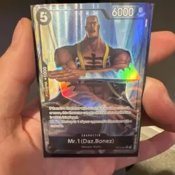One Piece Mr.1 (Daz Bonez) OP14-090 Character Holo 6000 Power Card - Image 1