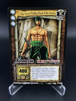 One Piece Quest Begins Zoro Zolo Ending Road Of The Sword CH023 Non-Holo VLP - Image 1