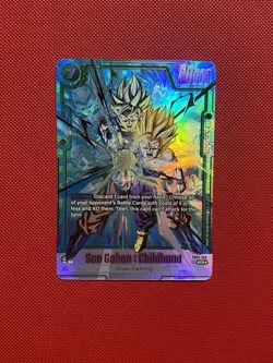 Son Gohan Childhood SCR Alt Art Secret Rare FB01-140 Dragon Ball Fusion World - Image 1
