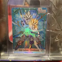Son Gohan Childhood SCR Alt Art Secret Rare FB01-140 Dragon Ball Fusion World - Image 2