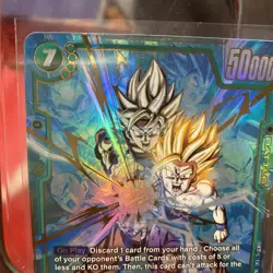 Son Gohan Childhood SCR Alt Art Secret Rare FB01-140 Dragon Ball Fusion World - Image 3