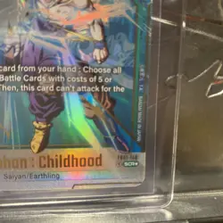 Son Gohan Childhood SCR Alt Art Secret Rare FB01-140 Dragon Ball Fusion World - Image 5