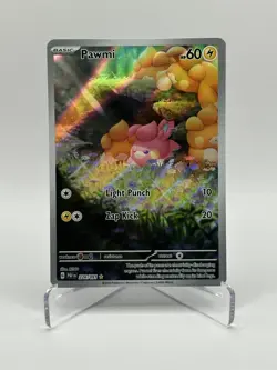 Pawmi - 226/091 - Illustration Rare - Paldean Fates - Pokemon Card - NM/M - Image 1