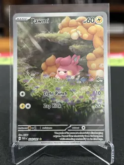 Pokemon Paldean Fates - Pawmi - 226/091 - Illustration Art Rare - M/NM - Image 1
