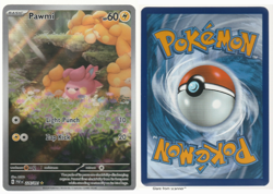 Pawmi Pokemon Paldean Fates 226/091 Full Art Illustration Rare NM - Image 1