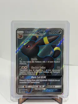 Umbreon GX Full Art Ultra Rare Holo Pokemon Card 142/149 - Image 1