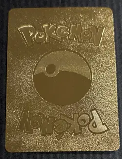 Special Delivery Pikachu Gold Foil Fan Art Collector Pokemon Card - Image 3