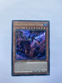 Veidos the Eruption Dragon of Extinction MP25-EN175 Ultra Rare 1st Ed Card NM - Image 1