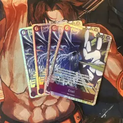 X4 Enel OP15-60 SR Playset Adventure On Kami Island One Piece Card Game TCG - Image 1