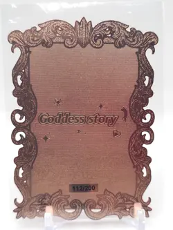 Goddess Story - Pink Metal Waifu Card - Nino & Miku Nakano - NUMBERED 112/200 - Image 2