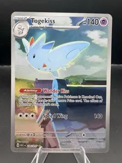 Pokemon Togekiss ASC 235/217 Holo Rare Stage 2 Card Stock Bird 140 HP TCG - Image 1