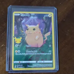 Pokemon TCG 25th Anniversary Holo Greninja & Pikachu 3 Card Lot - Image 2