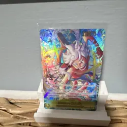 One Piece TCG Monkey D. Luffy Alt Art SEC Character Card EB04-061 12000 Power - Image 1