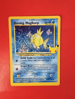Pokemon TCG Shining Magikarp Holo Card Celebrations Collection 66/64 NM-M - Image 3
