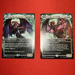MTG Eldritch Moon Gisela, the Broken Blade and Bruna, the Fading LightTHICK CARD - Image 4