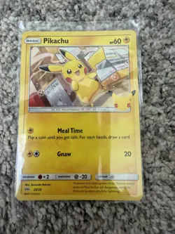 Pokemon Cards Mcdonalds 25th Anniversary 2021 Complete Non Holo Set 25/25 NM - Image 2