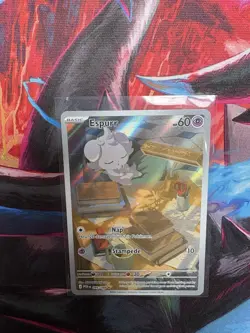 Espurr 95/88 Pokemon Illustration Rare Perfect Order Card NM - Image 1