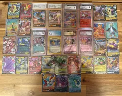 Pokemon Graded And Ungraded Lot - EX Cards And WOTC - CGC 10, AGS 10 - 32 Cards - Image 1