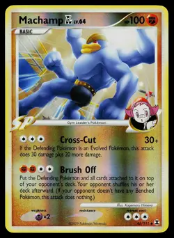 Pokemon Card - Machamp GL Rising Rivals 46/111 Uncommon Reverse Holo - Image 1
