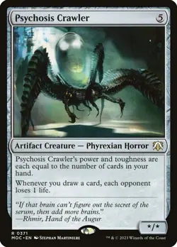 MTG Commander 2023 MOM R Psychosis Crawler #0371 - Image 1