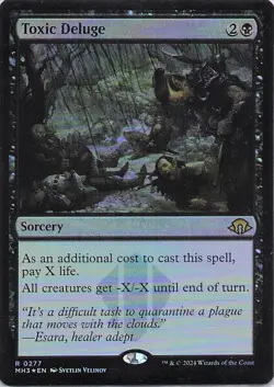 Magic: The Gathering Sorcery Toxic Deluge Toxic Deluge Rare Foil - Image 1