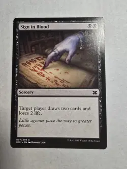 Sign in Blood Modern Masters 2015 Regular - Image 1