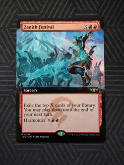 mtg zenith festival extended art commander tarkir: dragonstorm - Image 1