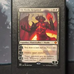 Magic: The Gathering Ob Nixilis Reignited Starter Commander Decks 096 Black 2022 - Image 1