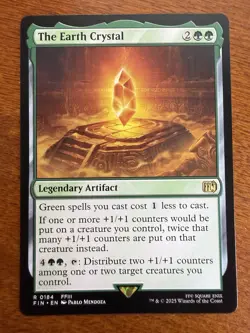 The Earth Crystal MTG Final Fantasy NM-M 184 - Image 1