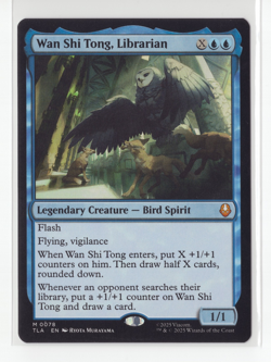 MTG TCG Wan Shi Tong, Librarian 0078 reg Avatar The Last Airbender Nm - Image 1