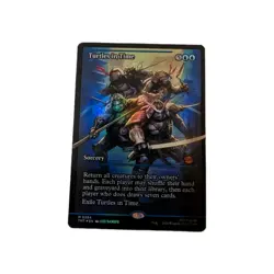 Turtles in Time (Showcase) #0284 FOIL Teenage Mutant Ninja Turtles MTG - Image 1