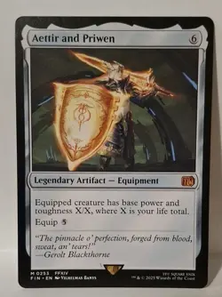 MTG Aettir and Priwen x1 FF Regular NM/PFresh! - Image 1