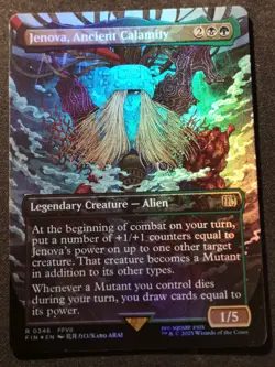 Jenova, Ancient Calamity - Foil - Borderless - FIN - MTG - EN - NM - 0346 - Image 1