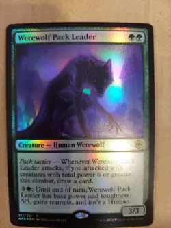 Werewolf Pack Leader Adventures in the Forgotten Realms Foil - Image 1