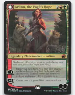 Arlinn, the Pack's Hope *Foil* MID 211 NM - Image 1