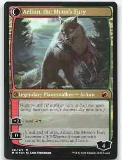Arlinn, the Pack's Hope *Foil* MID 211 NM - Image 2