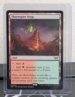 MTG Magic the Gathering Thornspire Verge (270/469) Duskmourn House of Horror LP - Image 1