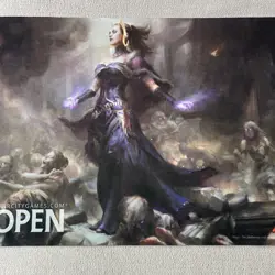 2016 Star City Games Open Liliana Bess Playmat - Dark Salvation Used MTG - Image 3
