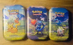 Pokemon TCG: Mega Evolution: Ascended Heroes Mini Tins - Sealed lot of 3 - Image 1