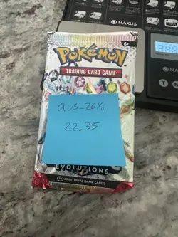 22.35g! HEAVY -Pokemon Prismatic Evolution Booster Pack -Possible GODU - Image 3