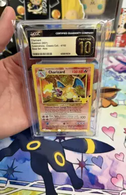 Pokemon Celebrations Charizard 4/102 Holo CGC Pristine 10 🔥📈 2021 - Image 1