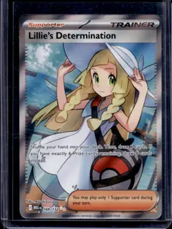 2025 Pokemon Mega Evolution Lillie's Determination Ultra Rare #169/132 - Image 1