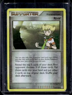 2007 Pokemon Diamond & Pearl Rival Reverse Holo #113/130 - Image 1
